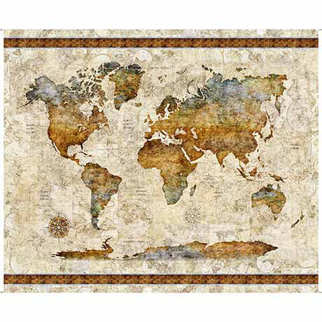 GLOBETROTTER   MAP PANEL  30527 E