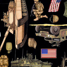 Load image into Gallery viewer, PATRIOT   ARMY ALLOVER  Black  30937 -J