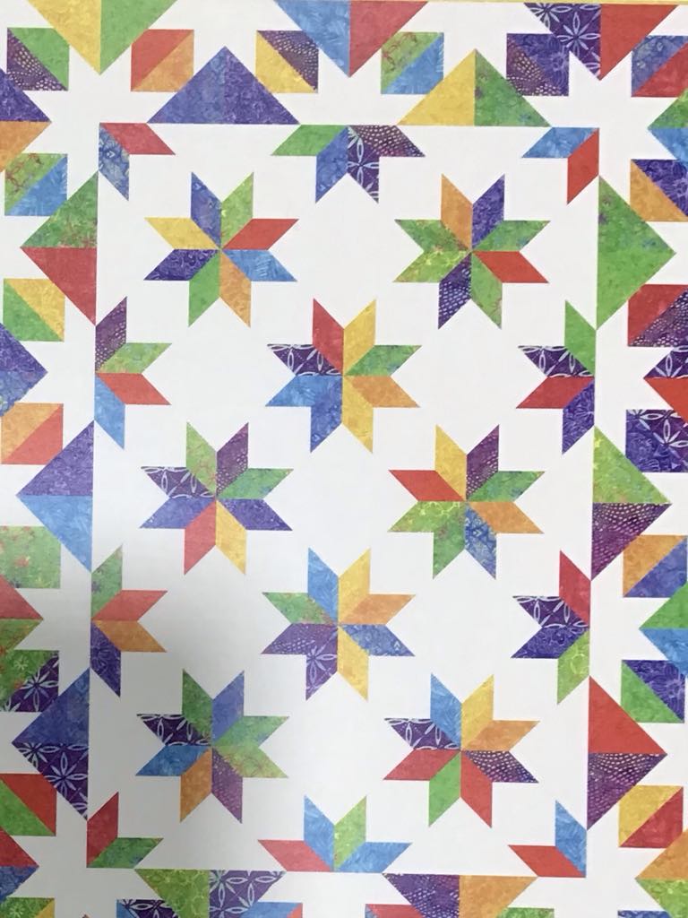 Kit - Confetti Star Batik Kit