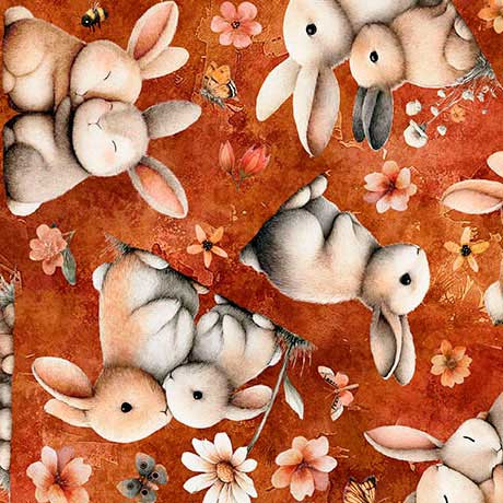 Snuggle Bunnies - Tossed Bunnies 32493-O – K&K Logo