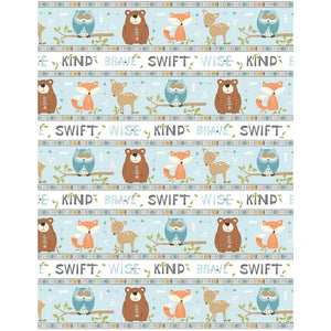 Buzzin' With My Gnome-iezz 39852-149Winsome Critters Border Stripe 36252-149