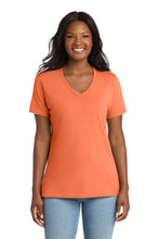 Load image into Gallery viewer, Women&#39;s Core Cotton V-Neck Tee - My Office