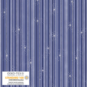 Blank Fabric - 4592M-615 Light Blue Silver STOF
