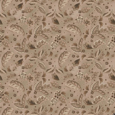 Windham Fabrics Dwell Plush Paisleys Greige 54740-2