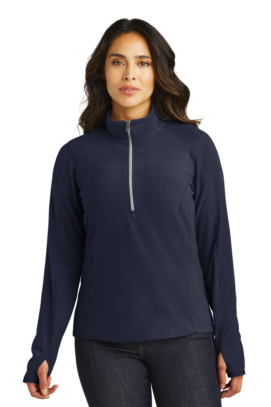 Port Authority® Ladies Microfleece 1/2-Zip Pullover  L224