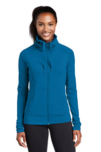 Sport-Tek® Ladies Sport-Wick® Stretch Full-Zip Jacket   LST852