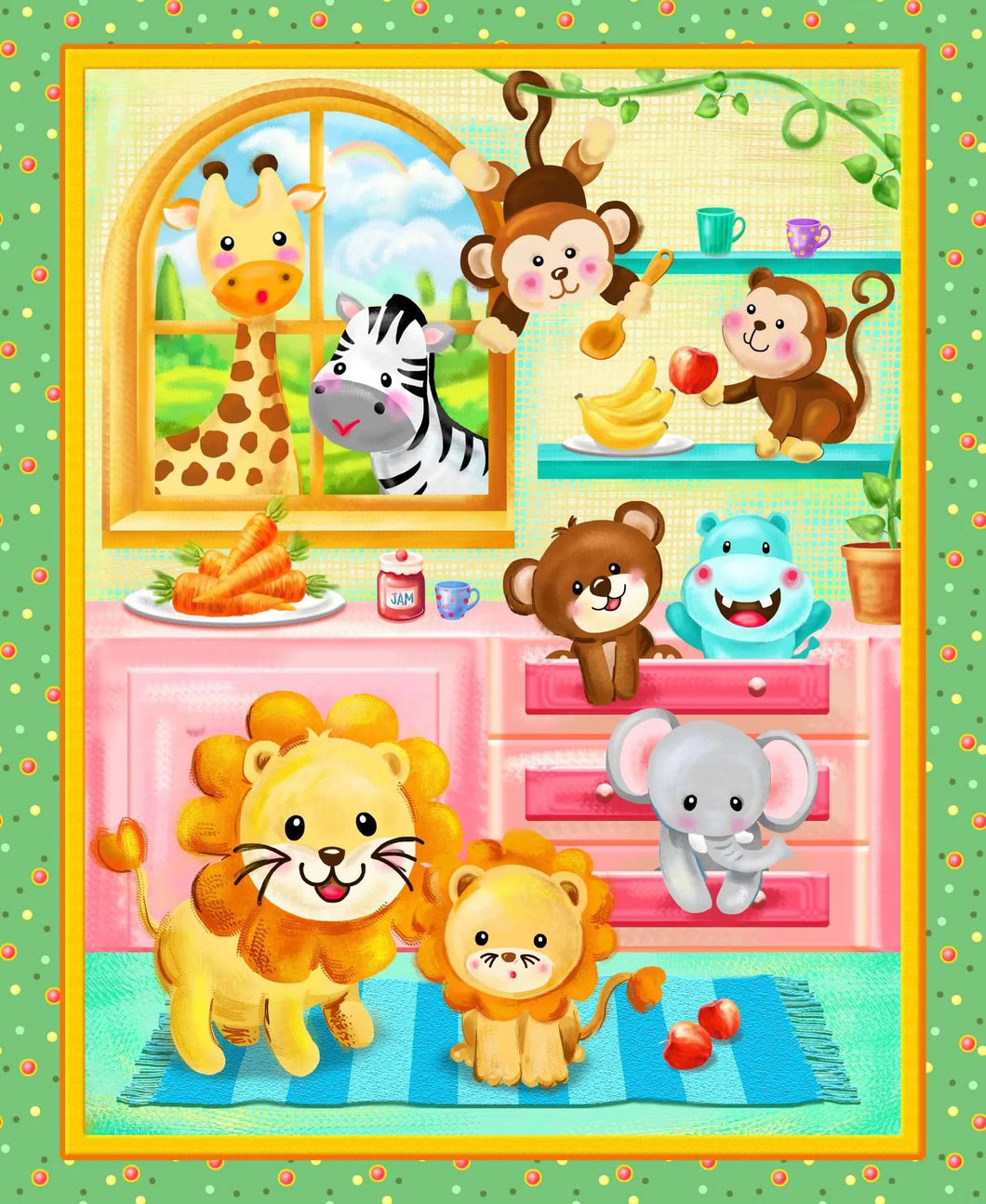 Little Chefs 1 Yard panel 59-8551