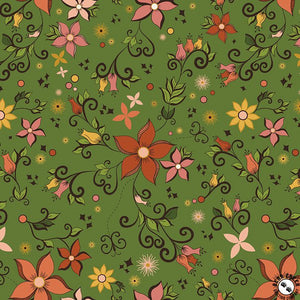 Curated Blooms C15340-Main Green by Riley Blake Designs 