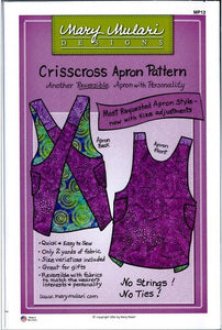Pattern - Mary Mulari Crisscross Apron Pattern, One Size, Original Version