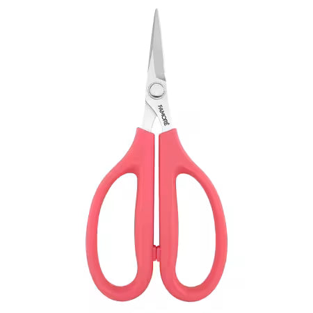 Very Sharp Scissor with Large Pink Comfort Handles 6-1/4in # 732SP