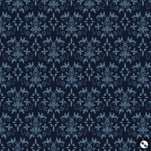 Curated Blooms C15342-Damask Midnight by Riley Blake Designs 