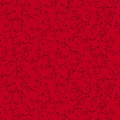 'Tis the Season Red Swirl  7684-88 Red