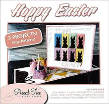 Load image into Gallery viewer, Pieced Tree Patterns Pieced Tree Hoppy Easter 3 in 1 Pattern  PTP309