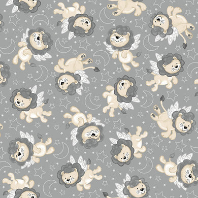 Moonlit Dreams Minky Gray Yardage  8218MK-95