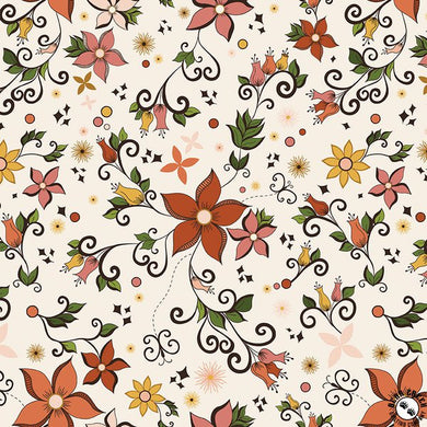 Curated Blooms C15340-Main Cream by Riley Blake Designs