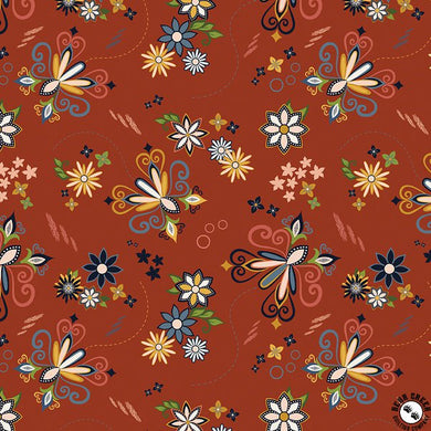 Curated Blooms C15341-Dance Auburn by Riley Blake Designs