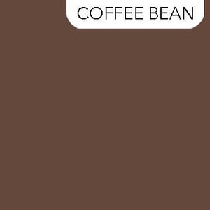 Colorworks Premium Solid Coffee Bean by Northcott # 9000-361