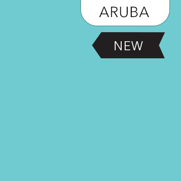 Colorworks Premium Solid Aruba by Northcott # 9000-623