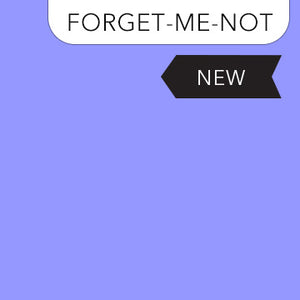 Colorworks Premium Solid Forget Me Not by Northcott # 9000-820
