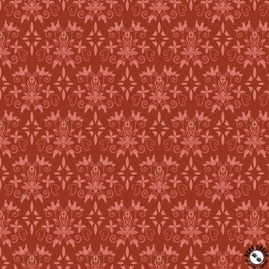 Curated Blooms C15342-Damask Auburn by Riley Blake Designs 