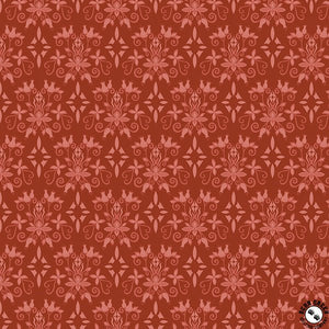 Curated Blooms C15342-Damask Auburn by Riley Blake Designs 