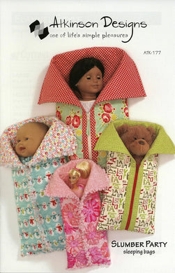 Pattern - Slumber Party Sleeping Bags Pattern by Atkinson Design