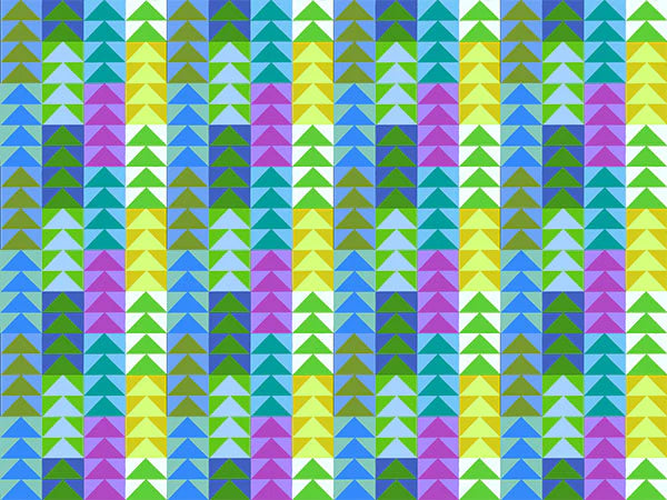 Anna Maria Textiles- Piecework Flying Geese Meadow - AMT110-72C