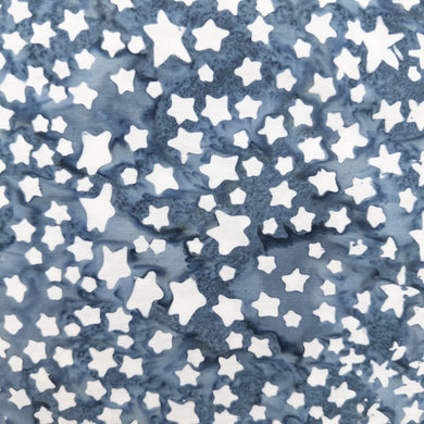 Arctic Fun Batik Quilt Fabric - Stormy Weather Stars 83285-980