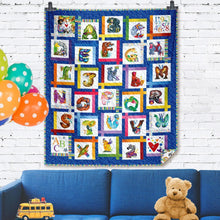 Load image into Gallery viewer, Amazing Alphabet Blocks Panel - 36" - White CLTY4753-1