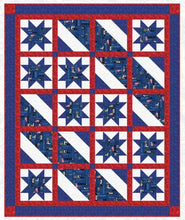 Load image into Gallery viewer, Kit - Navy Kudos Quilt