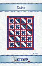 Load image into Gallery viewer, Kit - Navy Kudos Quilt