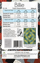 Load image into Gallery viewer, Pattern - Billie - 10" square Pattern 238