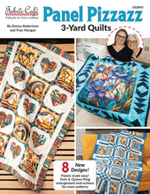 Load image into Gallery viewer, Book - Panel Pizzazz 3-Yard Quilts # FC032643