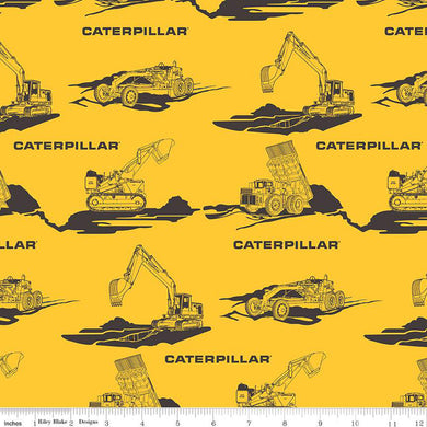 Vintage Caterpillar® Main Yellow C13840