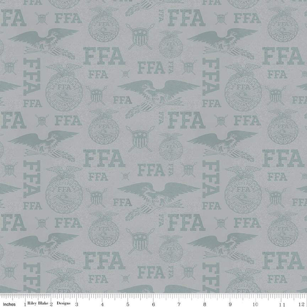 FFA® Forever Blue® Refreshed Tonal Logos Gray C13952