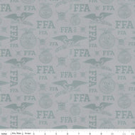 FFA® Forever Blue® Refreshed Tonal Logos Gray C13952
