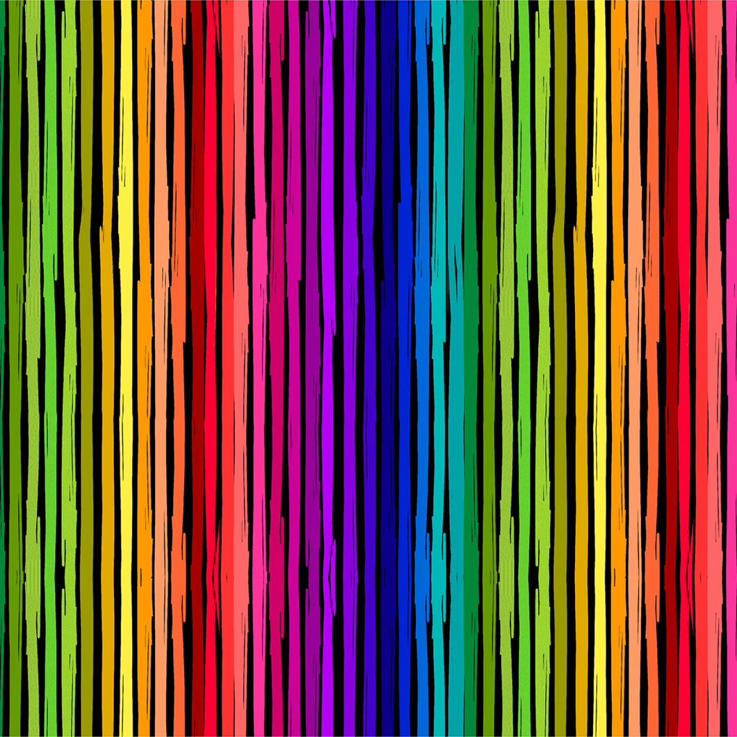 Petal Power Brite Multi Stripes # CD3825-BRITE