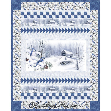 Winter Jays Quilt Pattern CJC-51384 - Paper Pattern