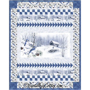 Winter Jays Quilt Pattern CJC-51384 - Paper Pattern