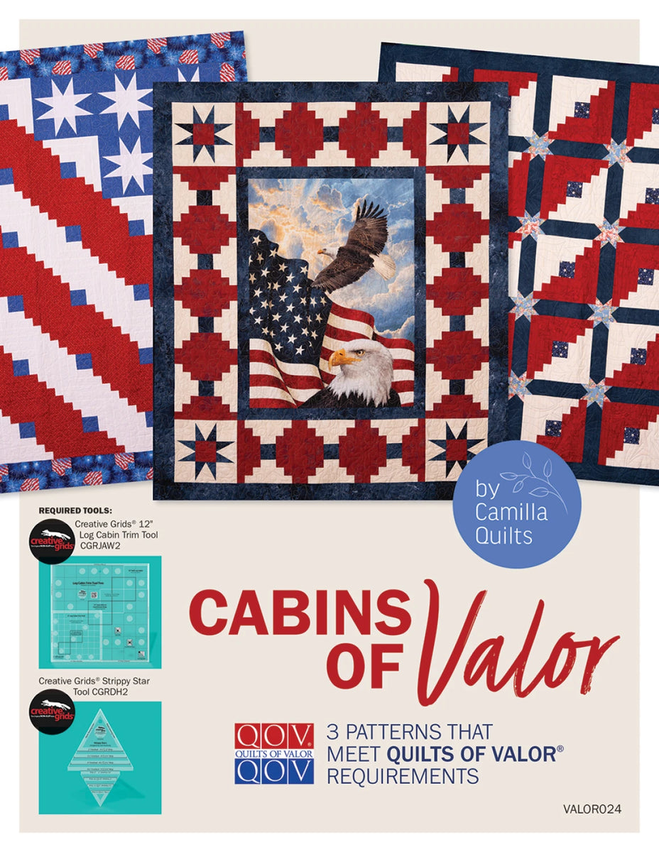 Pattern - Cabins of Valor # CQ-VALOR024 – K&K Logo