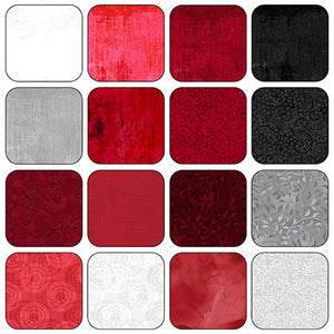 Kit  Crimson Shadows BOM Quilt - Exclusive King - Starting March 2024