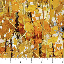 Load image into Gallery viewer, First Snow Fall Leaves Yellow Northcott   DP28093-53