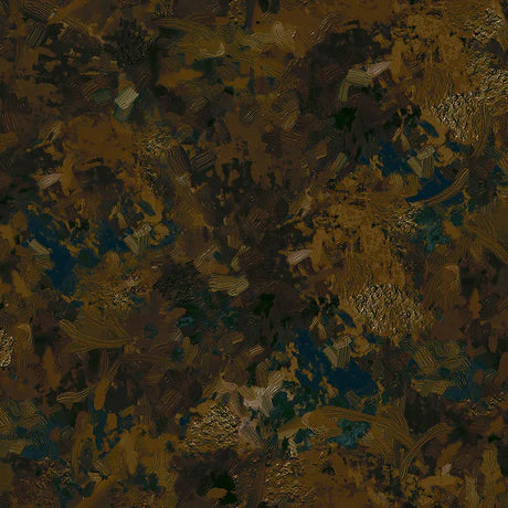  First Snow Leaves Texture Brown Northcott   DP28098-36