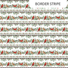 Load image into Gallery viewer, Home For Christmas - Border Stripe White Multi DP28924-10