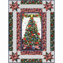 Load image into Gallery viewer, Daring Spirit - All-American Christmas White - Windham Fabrics - Quilt Kit