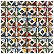 Load image into Gallery viewer, Earth Tones Quilt Pattern Designed by The Whimsical Workshop
