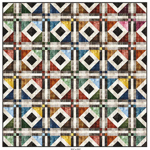 Earth Tones Quilt Pattern Designed by The Whimsical Workshop