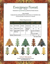 Load image into Gallery viewer, Pattern - Evergreen Forest Quilt Pattern