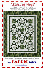 Load image into Gallery viewer, Stars of Hope Quilt Pattern by Fabric Addict