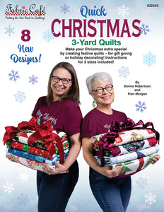 Book - Quick Christmas 3-Yard Quilts # FC032442